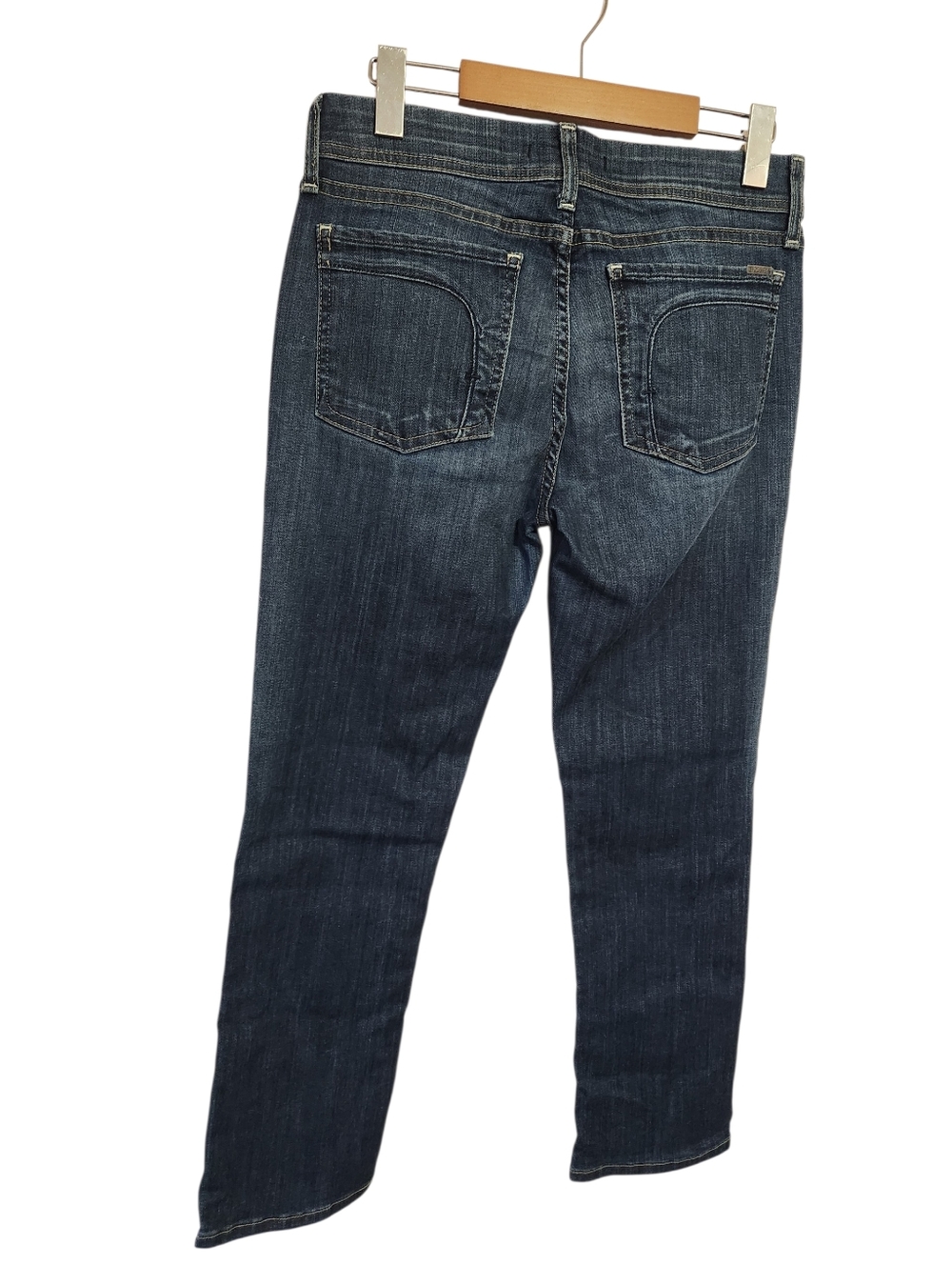 Fidelity Stevie Mid Rise Capri Jeans Orchid Blue Wash Size 29 EUC Made in USA - Picture 3 of 10